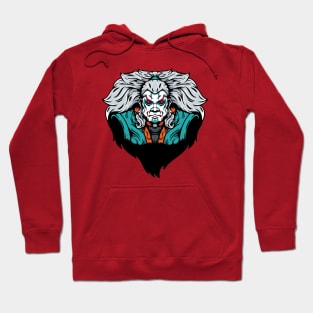 Awesome Japanese Kabuki Warrior Hoodie